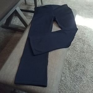 Navy poly spandex boot cut cold weather paints